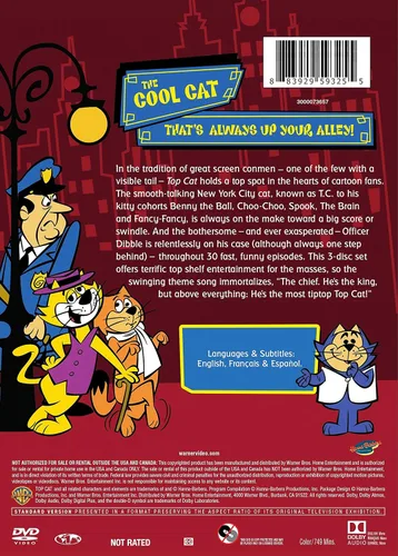 Vista 2 de Top Cat The Complete Series RepackagedDVD