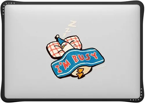 Vista 143 de CASETiFY Impact - Funda para MacBook Air de 13 pulgadas (M1/Intel) [esquinas de impacto acolchadas/resistente a los arañazos/agarre antideslizante]