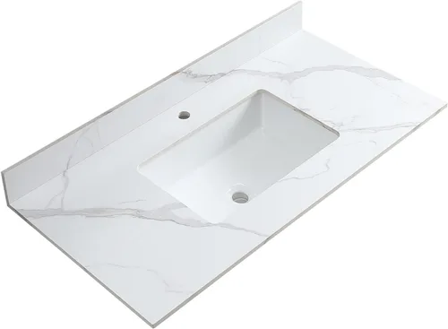 Vista 17 de Belly - Salpicadura lateral dorada para tocador de baño, solo accesorio a juego