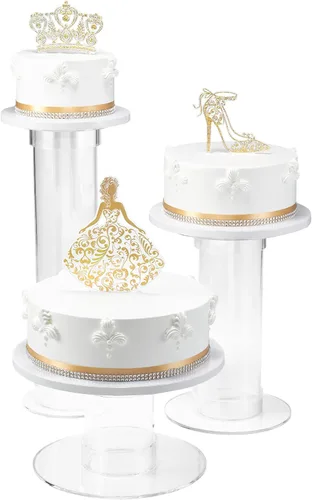 Vista 4 de DecoPac QUINCEANERA - Kit de decoración de tartas, adornos para tartas y cupcakes XL-GOLD para niñas, dulces 15 cumpleaños y fiestas, membrillo años