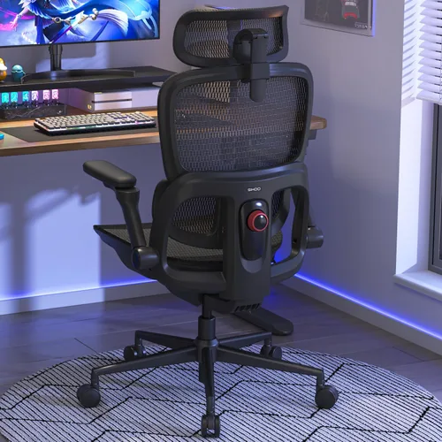 Vista 14 de SIHOO B300 Pro Ergonomic Office Chair Without Footrest, 4D Lumbar Support Negro
