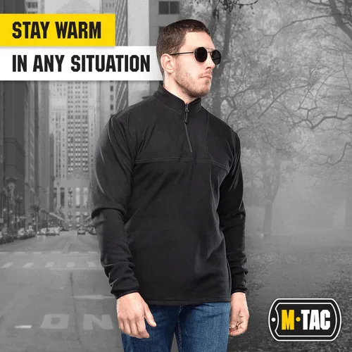 Vista 3 de M-Tac - Sudadera de forro polar para ropa interior Tactical Top Delta