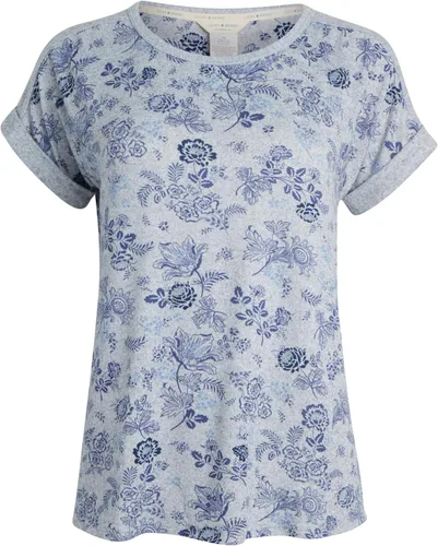 Vista 5 de Lucky Brand Conjunto de pijama para mujer, 4 piezas, camiseta sin mangas, pantalones de pijama, pantalones cortos de descanso (S-XL)