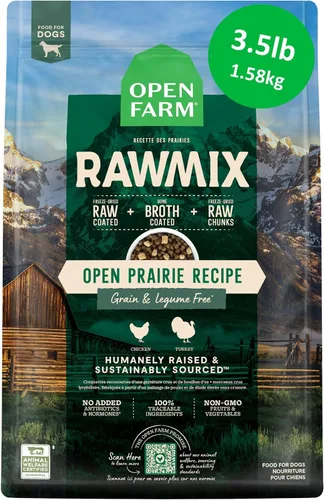 Vista 16 de Open Farm RawMix - Alimento seco para perros sin granos, croquetas de raza