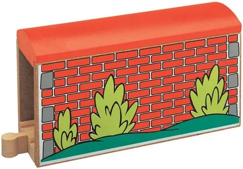Vista 2 de Maxim Enterprise, inc. Túnel de tren de juguete grande, túnel colorido para tren compatible con Thomas & Friends, Brio y todos los juegos de trenes