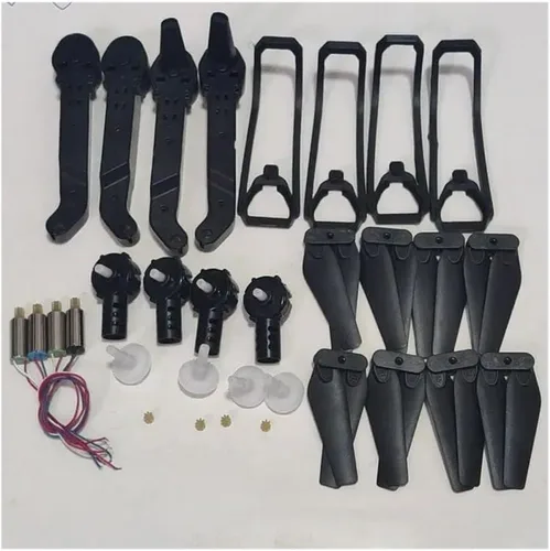 Vista 8 de Fit for e88 pro Mini Drone Spare Part Propeller Protective Frame CW CCW Motor Engine Big Gear Motor Base Arm Shell DIY Parts(1PCS Motor Base)
