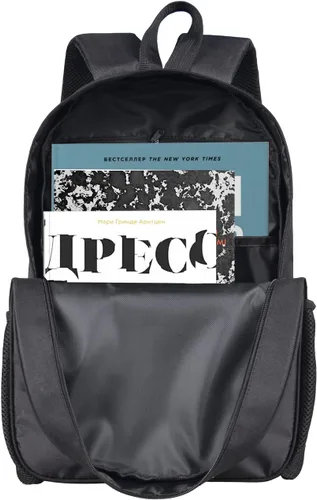 Vista 2 de IL Mochila unisex de impresión 3D de dibujos animados mochila de animación para jóvenes bolsos casuales y mochilas deportivas E talla única
