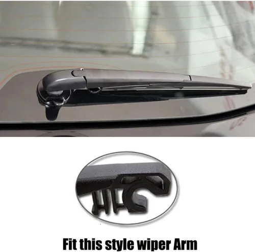Vista 6 de Juego de limpiaparabrisas delantero y trasero de 26 + 14 + 8 pulgadas, compatible con Toyota Auris 2 Hatchback 2013-2018