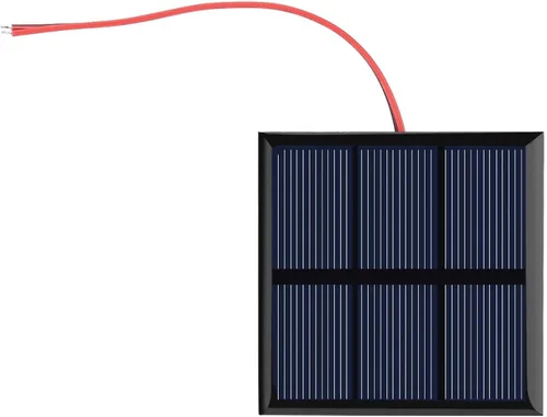 Vista 8 de Mini panel solar, panel solar portátil, 0.7 W 1.5 V polisilicio mini panel solar DIY módulo de alimentación cargador para batería de 1.2 V con cable