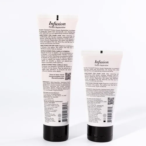 Vista 3 de Keratin Complex - Reabastecedor de queratina de infusión - 2.5 fl oz y 4 onzas, paquete de 2