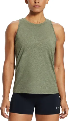 Vista 5 de BALEAF Camiseta sin mangas de entrenamiento para mujer, espalda cruzada, atlética, para correr, gimnasio, tenis, ejercicio, fitness