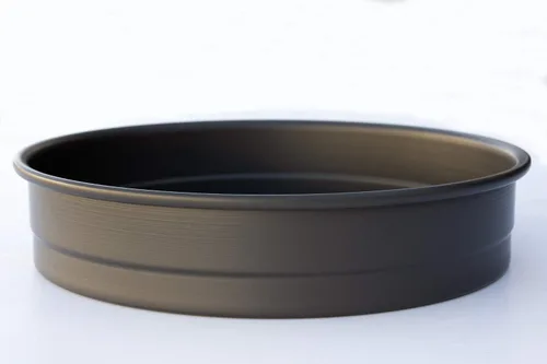 Vista 2 de Lloyd Pans Sartén para pizza estilo Chicago 7 x 2.25 pulgadas - PSTK