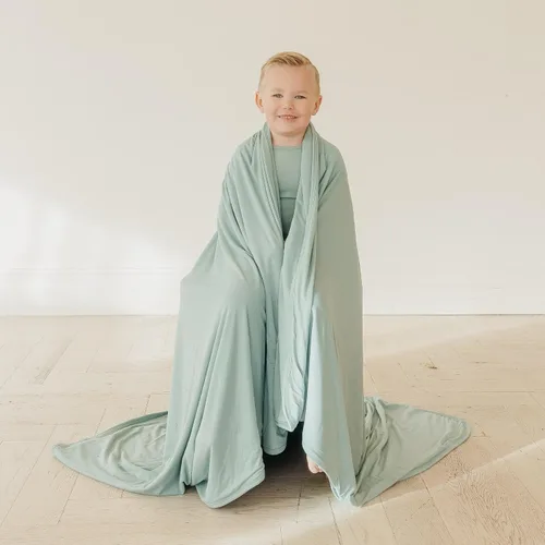 Vista 58 de Copper Pearl Manta de bebé jumbo de 3 capas: edredones suaves para niños y niñas Transpirable, acogedora, manta para niños pequeños Edredón
