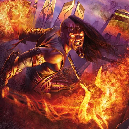 Vista 7 de Magic The Gathering Pioneer Challenger Deck 2021 - Mono Red Burn (rojo) para mayores de 13 años