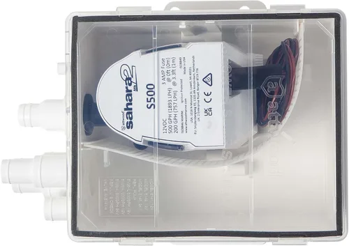 Vista 2 de attwood Marine - Sumidero de ducha de 500 GPH MK2 - 12V