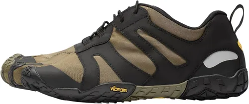 Vista 8 de Vibram FiveFingers V-Trail 2.0 - Tenis de correr para hombre Negro/Amarillo