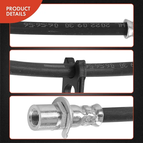 Vista 5 de A-Premium Manguera hidráulica de freno delantero compatible con modelos Ford seleccionados - Para F-150 2009, Lobo 2009 - Reemplazar # 9L3Z2078B