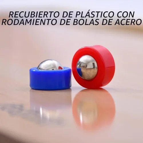 Vista 3 de GoSports Juego de 8 rodillos de repuesto para tablero de barajar