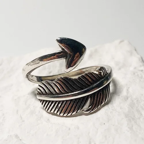 Vista 41 de Anillos de banda ancha de plata de ley 925 vintage hechos a mano para mujeres/hombres, anillo ajustable para el pulgar