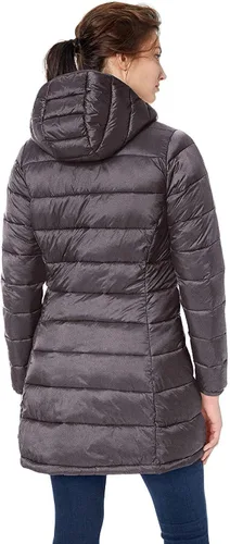 Vista 89 de Amazon Essentials - Abrigo acolchado, ligero y resistente al agua con capucha para mujer, disponible en talla extragrande