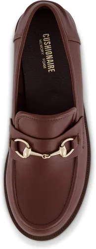 Vista 5 de CUSHIONAIRE Mocasín Romeo sin cordones para mujer + espuma viscoelástica, anchos disponibles