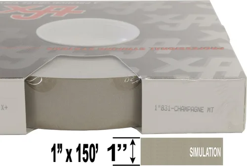 Vista 27 de Universal Personalización de camión de rayas sólidas de una pulgada - TFX 0116002-1" x 150' - 002 - Verde vibrante