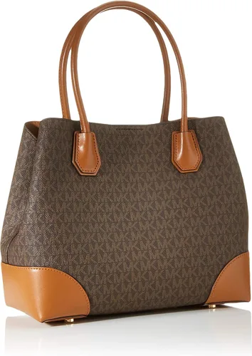 Vista 2 de Michael Kors Mercer Galería Tote Marrón