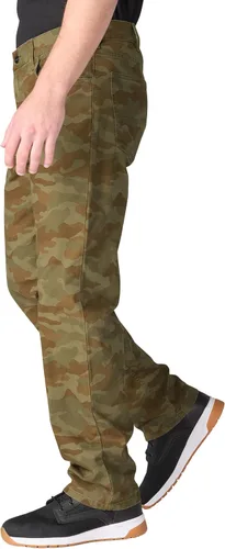 Vista 5 de Carhartt - Pantalón Rigby corte recto relajado para hombre verde army camuflado