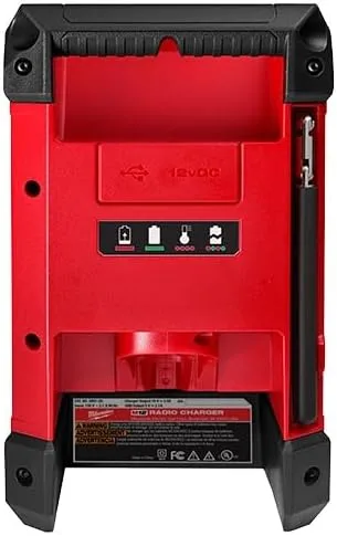 Vista 4 de Radio inalámbrica Milwaukee 2951-20 M12 de ion de litio + cargador (solo herramienta)