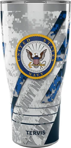 Vista 11 de Tervis Vaso aislado azul marino de acero inoxidable de 20 onzas