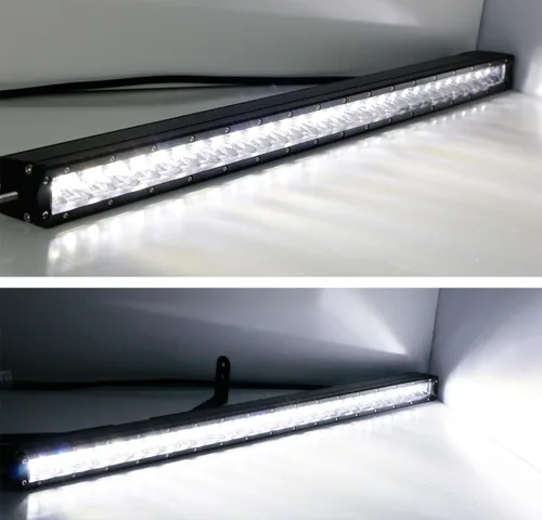 Vista 9 de iJDMTOY Kit de barra de luz LED de 30 pulgadas de montaje en rejilla superior compatible con Ford F250 F350 Super Duty 2011-2016, incluye (1) barra