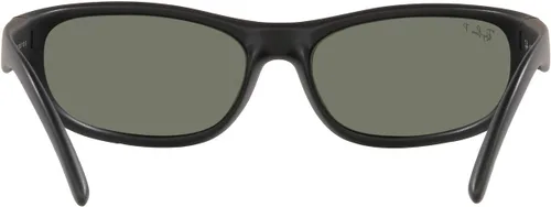 Vista 7 de Ray-Ban Gafas de sol para hombre, montura negra, lentes verdes, 2.362 in