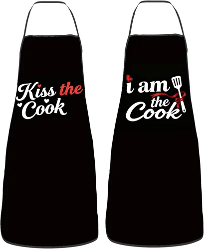 Vista 9 de Delantales de cocina para mujer, regalos para mamá, esposa, aniversario, día de San Valentín, regalos de cumpleaños para mujeres, divertido delantal
