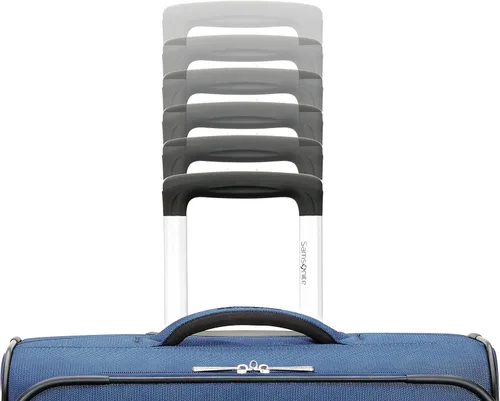Vista 7 de Samsonite Aspire DLX Softside - Maleta expandible con ruedas giratorias, Azul (Blue Depth), Aspire Dlx Softside - Equipaje expandible con spinners