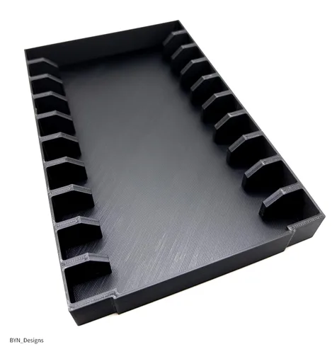 Vista 4 de Game Cartridge Holder for Super Nintendo Games - Holds Up To 10 Games - SNES Display Tray