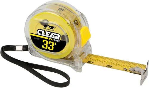 Vista 8 de Performance Tool W5044 - Cinta métrica transparente de 12 x 5/8 pulgadas