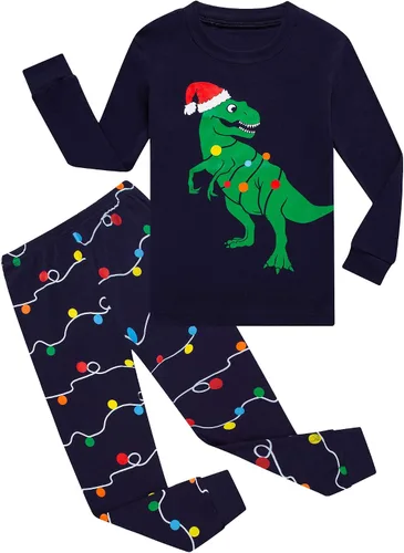 Vista 30 de Family Feeling - Conjuntos de pijamas de 100% algodón, para niños