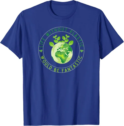Vista 26 de Life Without Plastic Ecology Planet Original Vegan Gift T-Shirt