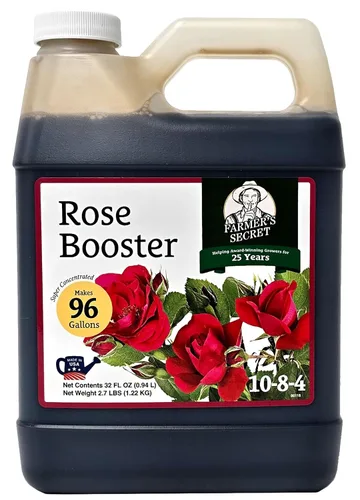 Vista 7 de Farmer's Secret Fertilizante Rose Booster (8 onzas), súper concentrado, formulado para todo tipo de rosas a lo largo del ciclo de vida, fomenta un