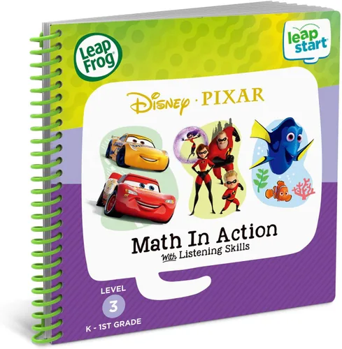 Vista 2 de LeapFrog - Libro de actividades « Disney Pixar Pals Math» para LeapStart 3D