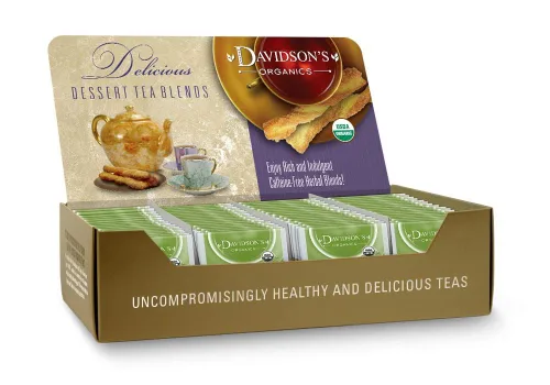 Vista 7 de Davidson's Organics, Red Passion, 100 bolsas de té envueltas individualmente