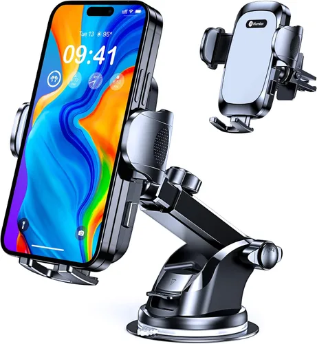 Vista 12 de Soporte plegable de succión al vacío: soporte magnético para teléfono de automóvil para magsafe, brazo de aleación aeroespacial, el mejor