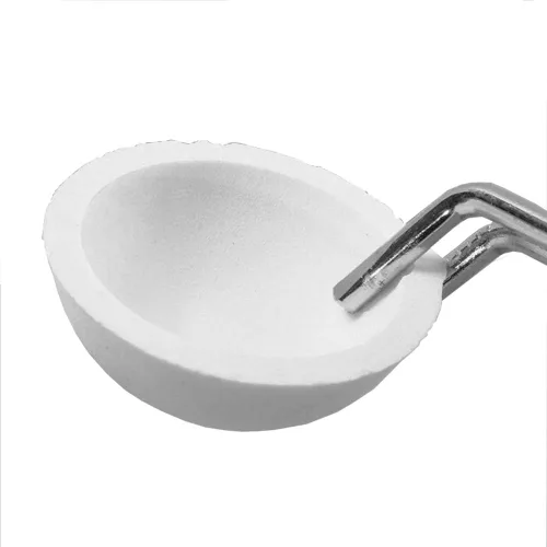 Vista 5 de LTKJ - 2 platos para fundir, 5.29 oz, color dorado y plata de fusión + pinzas de crisol de 9.8 in