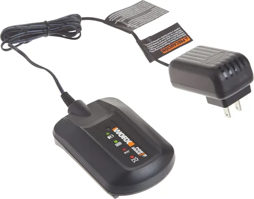 Vista 8 de Worx WA3770 Cargador de 20V Li-ion de doble puerto de 2 horas