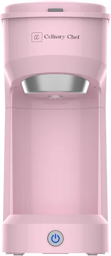 Vista 6 de CULINARY CHEF Cafetera Retro para Porciones Individuales, 300 ml, Color Menta