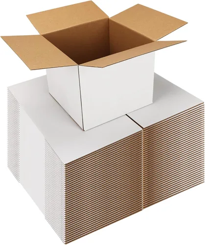 Vista 13 de Paquete de 40 cajas de envío pequeñas de 8 x 6 x 6 pulgadas