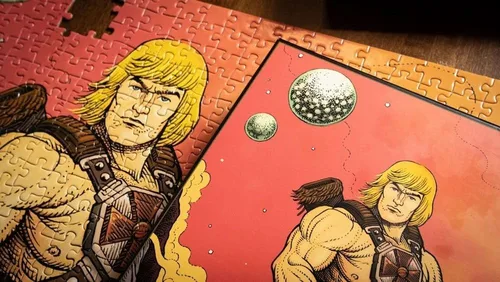 Vista 5 de Mondo Games Masters of The Universe: He-Man - Rompecabezas premium de 1000 piezas