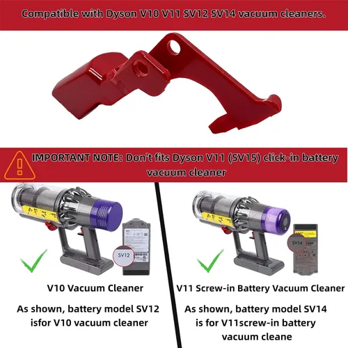 Vista 3 de Para Dyson V10 V11 SV12 SV14 Aspiradora Botón de Encendido Piezas de Repuesto Piezas de Reparación (2 piezas)