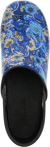 Vista 6 de BJORK Swedish Comfort - Zuecos de cuero para mujer, con estampado profesional