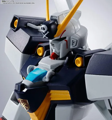 Vista 12 de TAMASHII NATIONS - Traje móvil Crossbone Gundam - X1/X1 KaiEvolution-Spec, Bandai Spirits The Robot Spirits Coleccionable